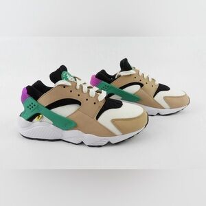 Nike Air Huarache PRM Moving Co Sail Black White Hemp DV0486-100 Shoes-Mens 9.5